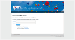 Desktop Screenshot of ftp.realprintmanagement.co.uk