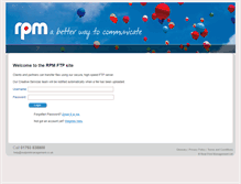 Tablet Screenshot of ftp.realprintmanagement.co.uk